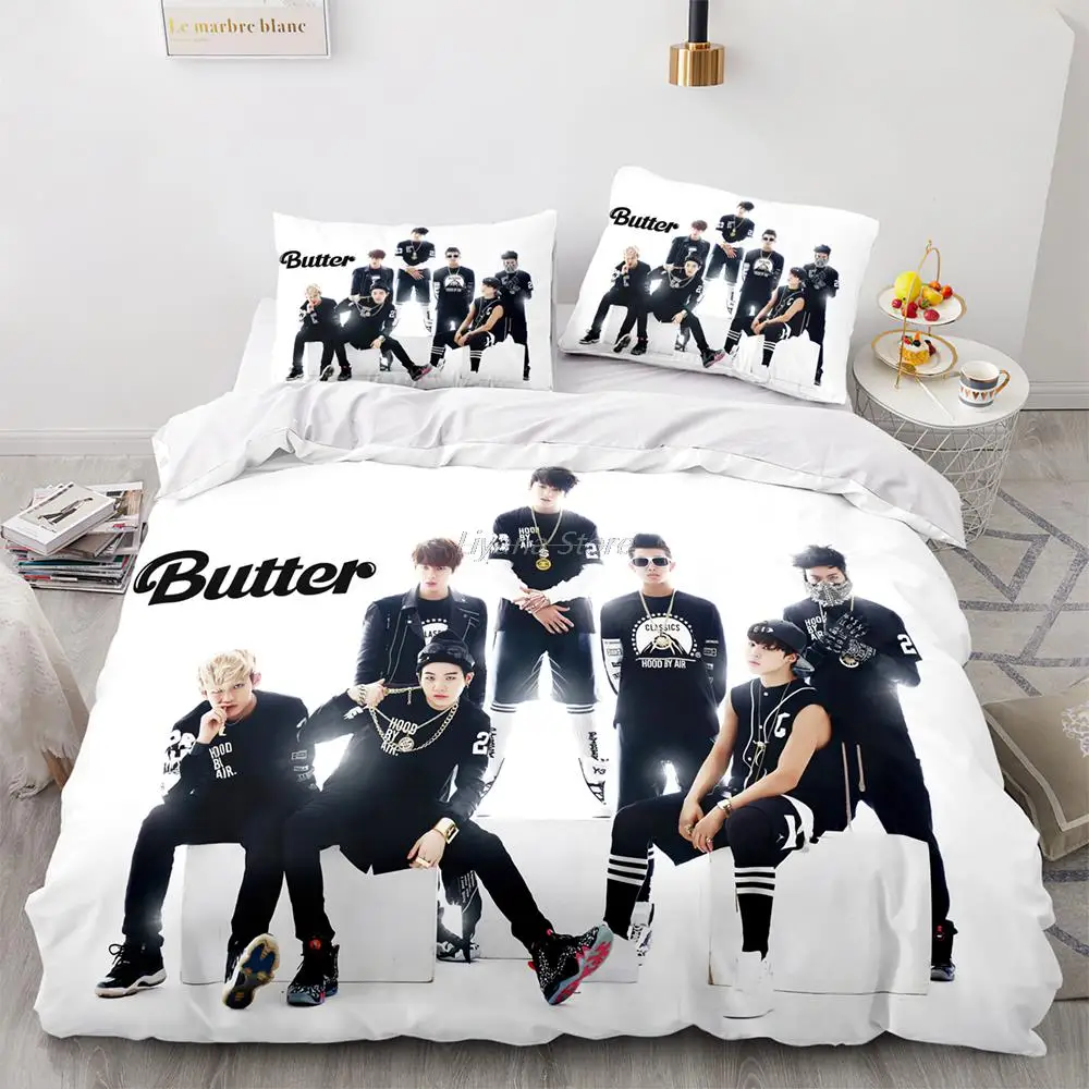Hot K-pop Bulletproof Youth League Bedding Set Single Twin Full Queen King Size Set Children's Kid Bedroom Duvetcover Sets lin12
Hot K-pop Bulletproof Youth League Bedding Set Single Twin Full Queen King Size Set Children's Kid Bedroom Duvetcover Sets lin12