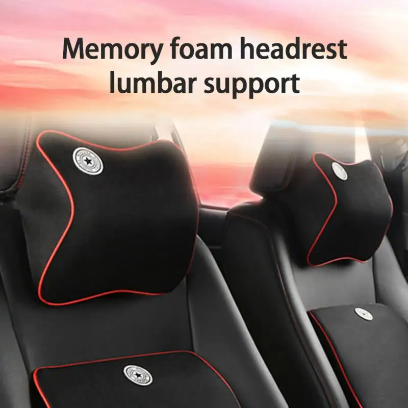 Space Memory Foam Comfortable Car Pillow Waist Rest Pillow Practical Seat Back Rest Lumbar Cushion Car Headrest Pillow Solid
Space Memory Foam Comfortable Car Pillow Waist Rest Pillow Practical Seat Back Rest Lumbar Cushion Car Headrest Pillow Solid