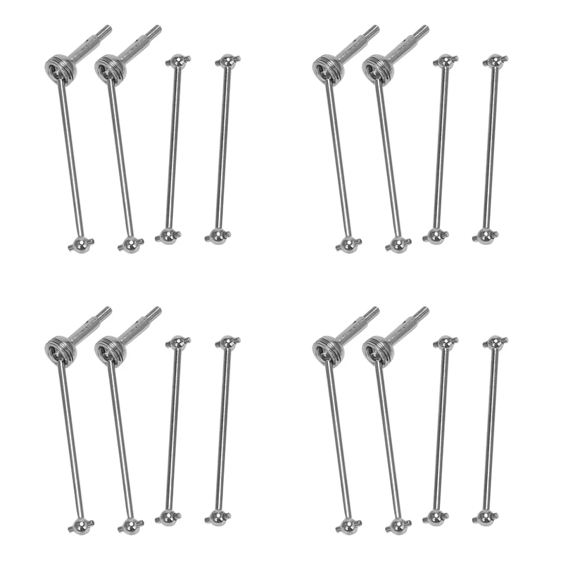 16Pcs Front CVD Universal Drive Shaft & Rear Dog Bone For Wltoys 144001 1/14 RC Drift Racing Car Parts Accessories
16Pcs Front CVD Universal Drive Shaft & Rear Dog Bone For Wltoys 144001 1/14 RC Drift Racing Car Parts Accessories