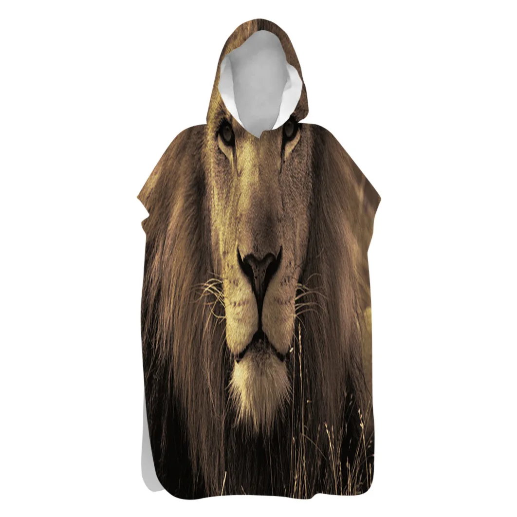 Animal Wolf Hooded Beach Towel for Adults Warm Change Bathrobe Swimsuit Summer Bath Outdoor Women Man Bathrobe Cloak Surf Poncho
Animal Wolf Hooded Beach Towel for Adults Warm Change Bathrobe Swimsuit Summer Bath Outdoor Women Man Bathrobe Cloak Surf Poncho