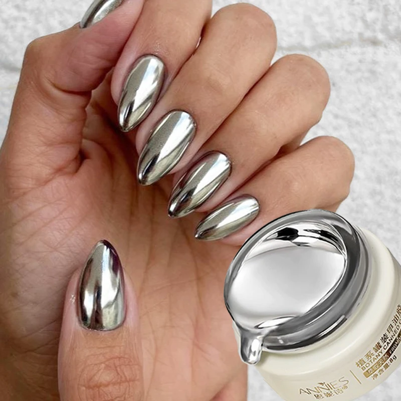 Mirror Metallic Nail Polish Gel Semi-permanent Varnishes Mirror Chrome Effect Silver Painting UV Gel Nail Art Decorations 8ML
Mirror Metallic Nail Polish Gel Semi-permanent Varnishes Mirror Chrome Effect Silver Painting UV Gel Nail Art Decorations 8ML