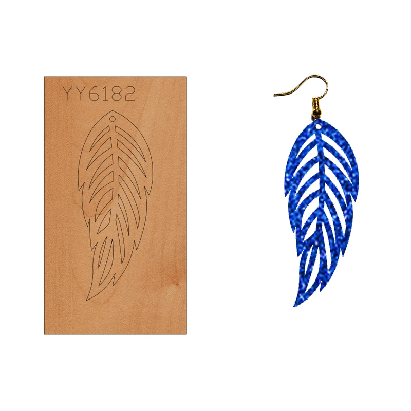 Earring mold knife model YY6182 is suitable for all cutting machines on the market die cuts
Earring mold knife model YY6182 is suitable for all cutting machines on the market die cuts