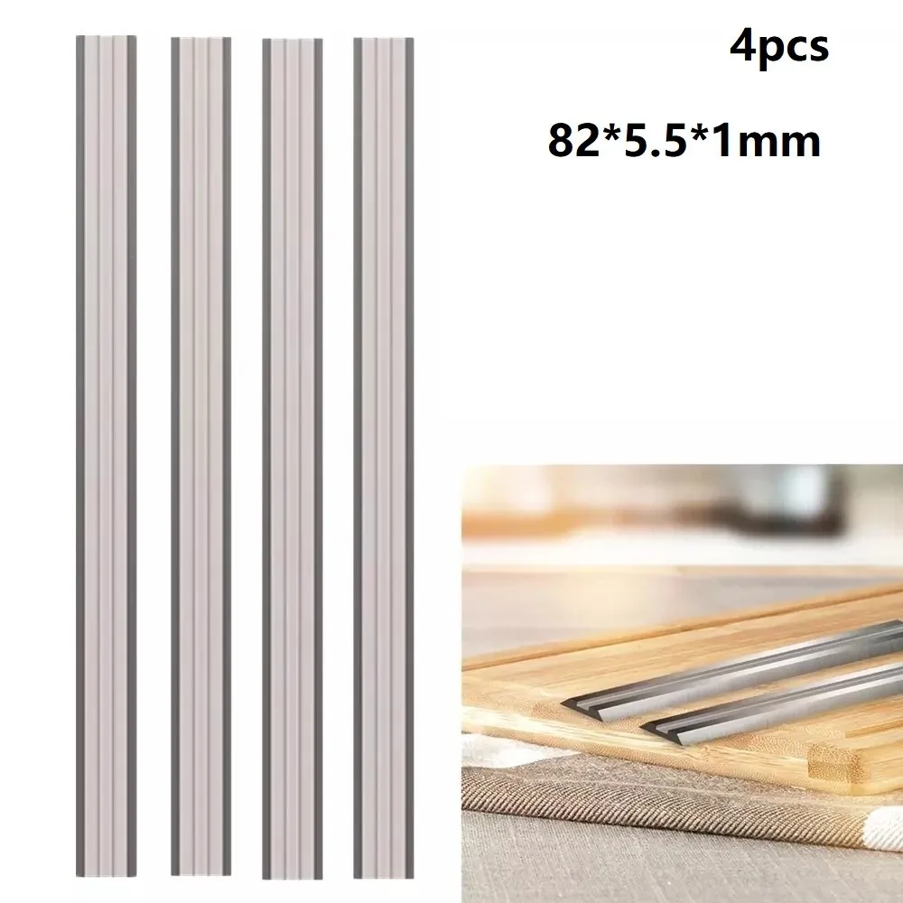 4 Pcs Planer Blades Carbon Steel Woodworking Planer 82mm Reversible Electric Planer Blade Boxed Reversible Wood Planer
4 Pcs Planer Blades Carbon Steel Woodworking Planer 82mm Reversible Electric Planer Blade Boxed Reversible Wood Planer