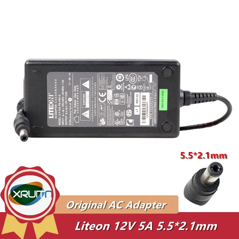 

Genuine Liteon PA-1061-0 12V 5A 60W 5.5*2.1mm AC Adapter Charger Power Supply
