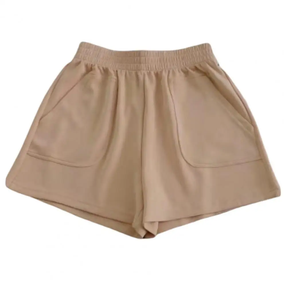 Women Sports High Waist Pants Big Pockets Candy Color Women Shorts Elastic Waistband Wide Leg Shorts Female Trousers Activewear
Women Sports High Waist Pants Big Pockets Candy Color Women Shorts Elastic Waistband Wide Leg Shorts Female Trousers Activewear