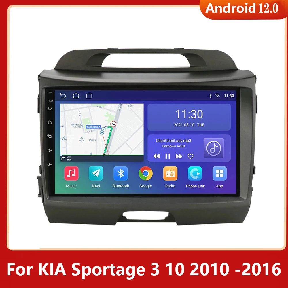 Автомагнитола 2 Din Android 12,0 для KIA Sportage 3 2010 2011 2012 2013 2014 2016, мультимедийный видеоплеер с GPS-навигацией, 9 дюймов
Автомагнитола 2 Din Android 12,0 для KIA Sportage 3 2010 2011 2012 2013 2014 2016, мультимедийный видеоплеер с GPS-навигацией, 9 дюймов