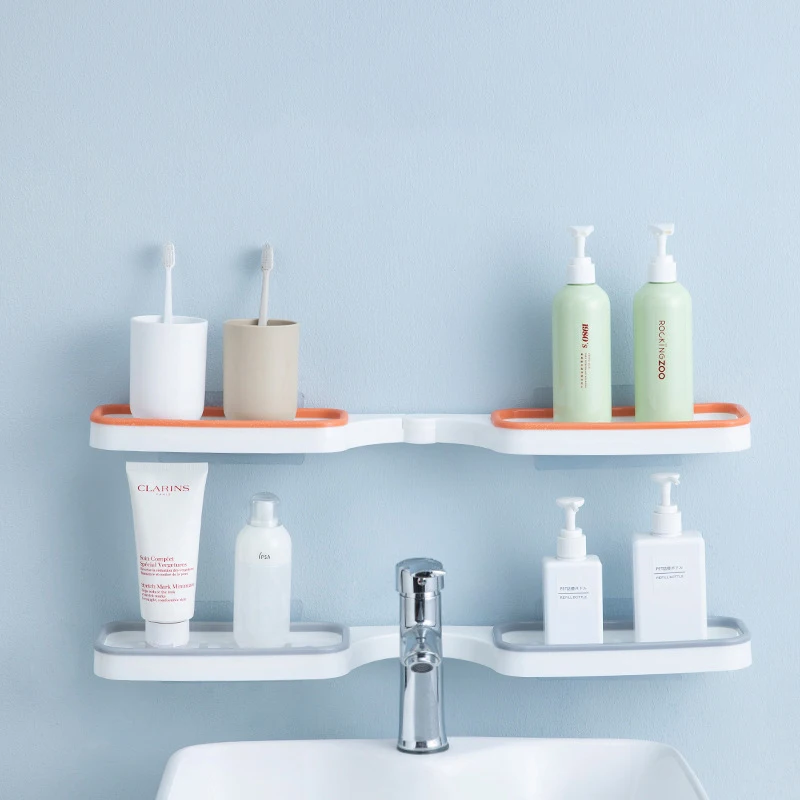 Bathroom Shelf 180° Rotatable Punch-Free Faucet Storage Rack Toiletries Drain Rack Shower Gel Organizer
Bathroom Shelf 180° Rotatable Punch-Free Faucet Storage Rack Toiletries Drain Rack Shower Gel Organizer
