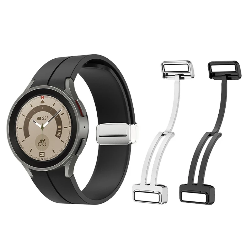 Магнитный складной ремешок с пряжкой для часов 5 без зазора, браслет с быстроразъемной пряжкой H8WD
Магнитный складной ремешок с пряжкой для часов 5 без зазора, браслет с быстроразъемной пряжкой H8WD