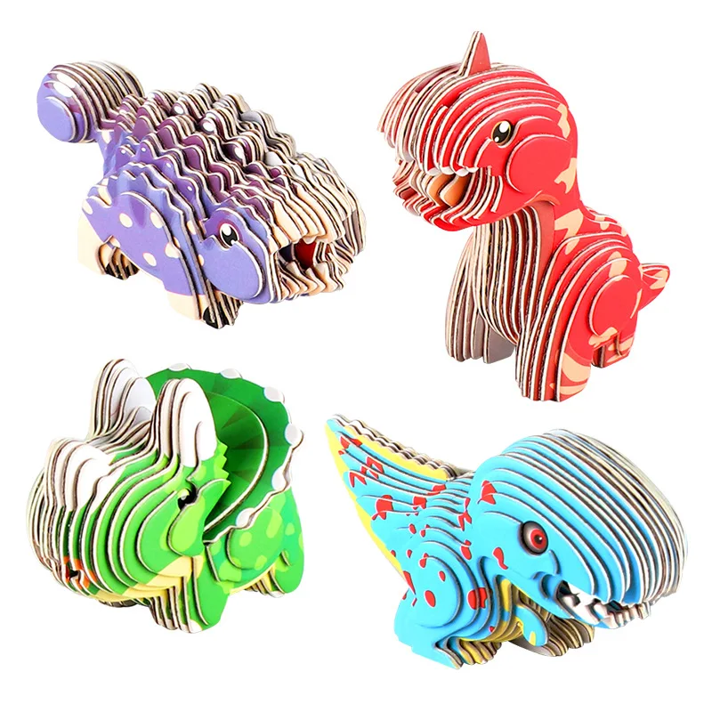 Dinosaur 3D Puzzle Three-dimensional Model Tyrannosaurus Flying Dragon DIY Jigsaw Puzzle Toys Ssembled Brain Teaser Games
Dinosaur 3D Puzzle Three-dimensional Model Tyrannosaurus Flying Dragon DIY Jigsaw Puzzle Toys Ssembled Brain Teaser Games