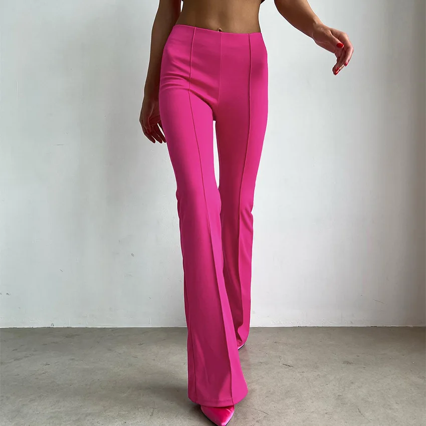 Fashion Low Waist Slim Pink Pants Female Casual High Street Casual Women Clothing Y2k Harajuku Korean Pantalones De Mujer 2022
Fashion Low Waist Slim Pink Pants Female Casual High Street Casual Women Clothing Y2k Harajuku Korean Pantalones De Mujer 2022