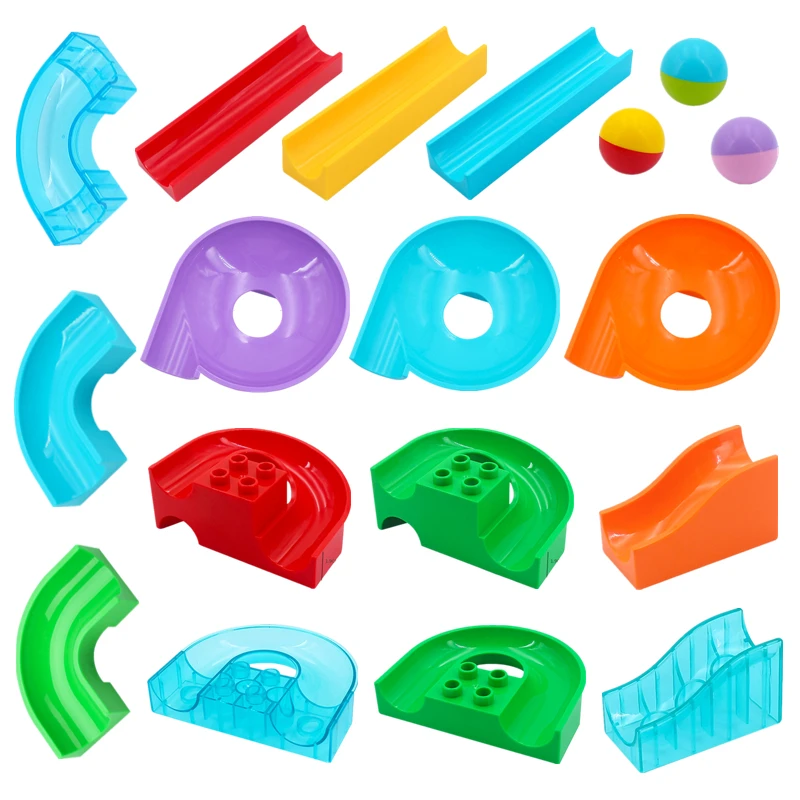 Big Size Building Blocks Marble Race Run Maze Games Compatible Large Bricks Running Ball Children Kids Gifts Educational Toys
Big Size Building Blocks Marble Race Run Maze Games Compatible Large Bricks Running Ball Children Kids Gifts Educational Toys