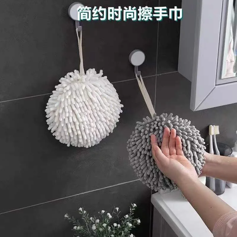 Hand Towels Kitchen Bathroom Hand Towel Ball with Hanging Loops Quick Dry Soft Absorbent Microfiber Towels
Hand Towels Kitchen Bathroom Hand Towel Ball with Hanging Loops Quick Dry Soft Absorbent Microfiber Towels