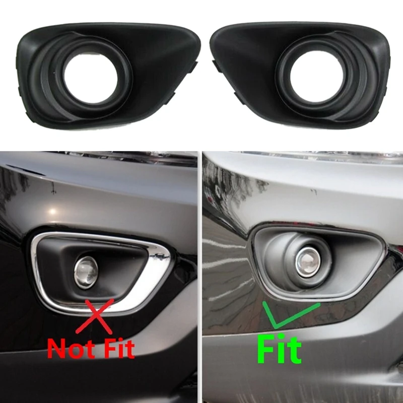 Front Right & Left Side Fog Light Lamp Bezels for Jeep Compass 2011-2016 68109871AA 68109870AA
Front Right & Left Side Fog Light Lamp Bezels for Jeep Compass 2011-2016 68109871AA 68109870AA