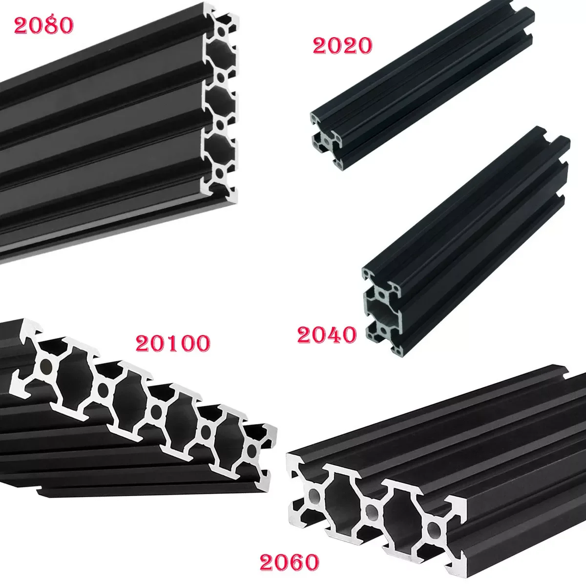 2020 2040 2060 2080 20100 T/V-Slot Aluminum Profile EU Standard Frame Anodized F CNC 3D Printer Part Laser Engraving Machine
2020 2040 2060 2080 20100 T/V-Slot Aluminum Profile EU Standard Frame Anodized F CNC 3D Printer Part Laser Engraving Machine