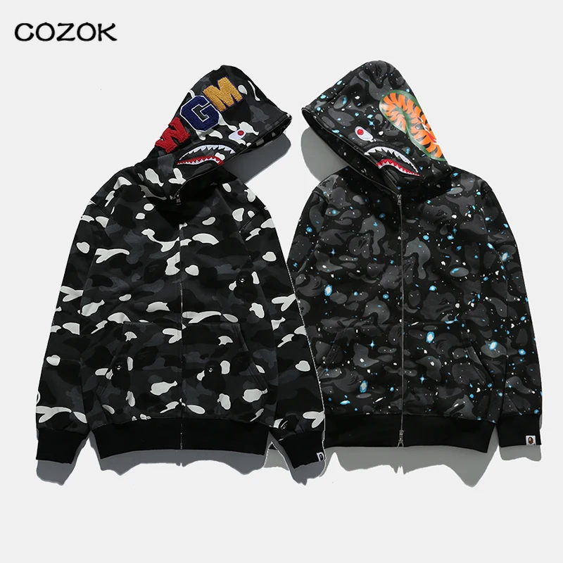 new Bape shark Camouflage Sweatshirt Anime High-quality Hoodie Cartoon Men Women Couple StreetwearTop Cotton Harajuku Clothes
new Bape shark Camouflage Sweatshirt Anime High-quality Hoodie Cartoon Men Women Couple StreetwearTop Cotton Harajuku Clothes