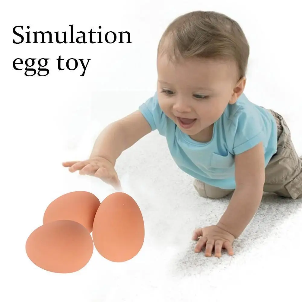 Novelty Simulation Egg Bouncy Ball Fake Rubber Eggs 1pcs Bouncing Toy Simulation Joke Egg Prank Decoration Balls Toy Realis R8f3 
Novelty Simulation Egg Bouncy Ball Fake Rubber Eggs 1pcs Bouncing Toy Simulation Joke Egg Prank Decoration Balls Toy Realis R8f3