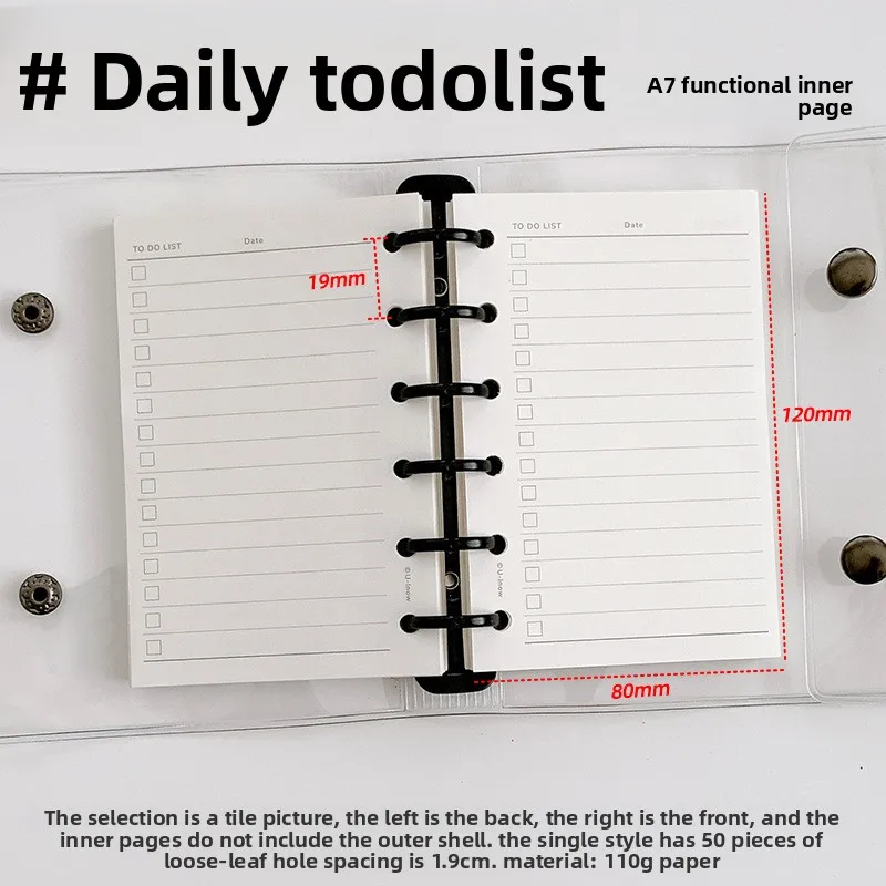 Сменный блокнот-планировщик А7 Special Paper
Сменный блокнот-планировщик А7 Special Paper