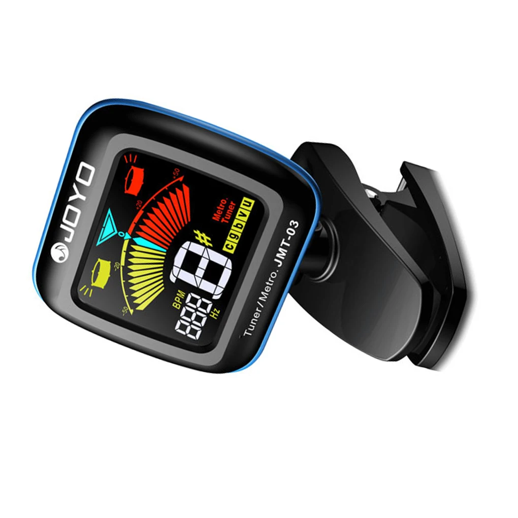 JMT-03 Digital Clip-on Guitar Tuner Color LED Display Tone Variator Sound Correction Violin Musical Instrument Parts
JMT-03 Digital Clip-on Guitar Tuner Color LED Display Tone Variator Sound Correction Violin Musical Instrument Parts