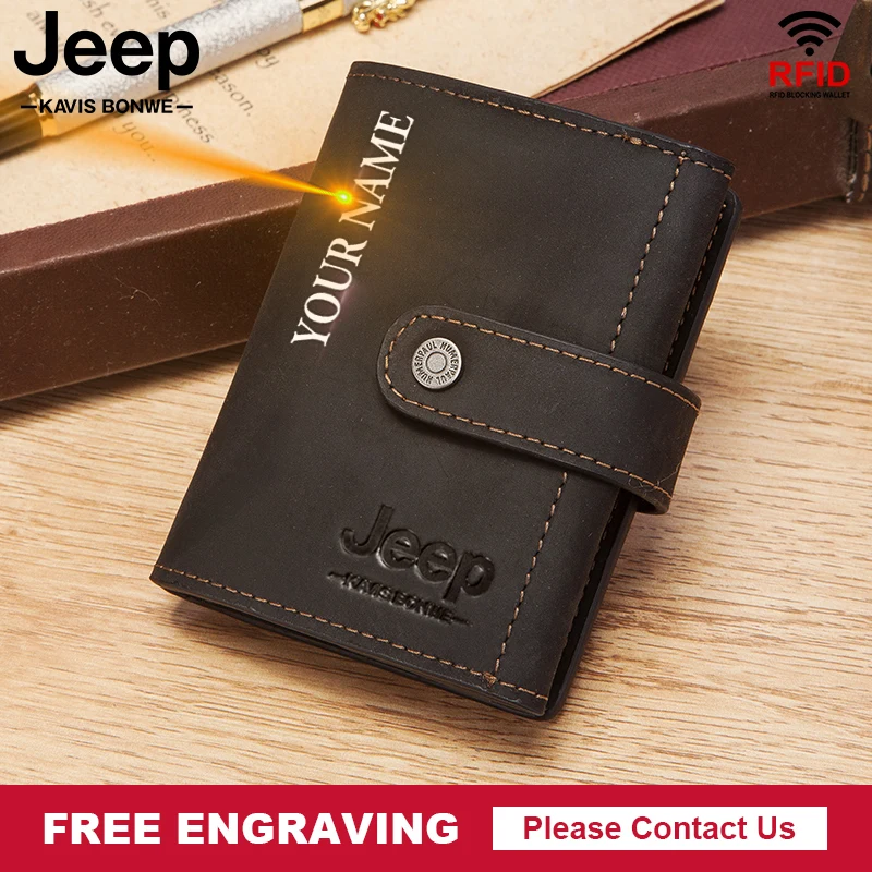Anti-thef Rfid Men Card Holder Free Name Customized Hasp Small Card Wallets Genuine Leather Slim Mini Coin Purse Qaulity Male
Anti-thef Rfid Men Card Holder Free Name Customized Hasp Small Card Wallets Genuine Leather Slim Mini Coin Purse Qaulity Male