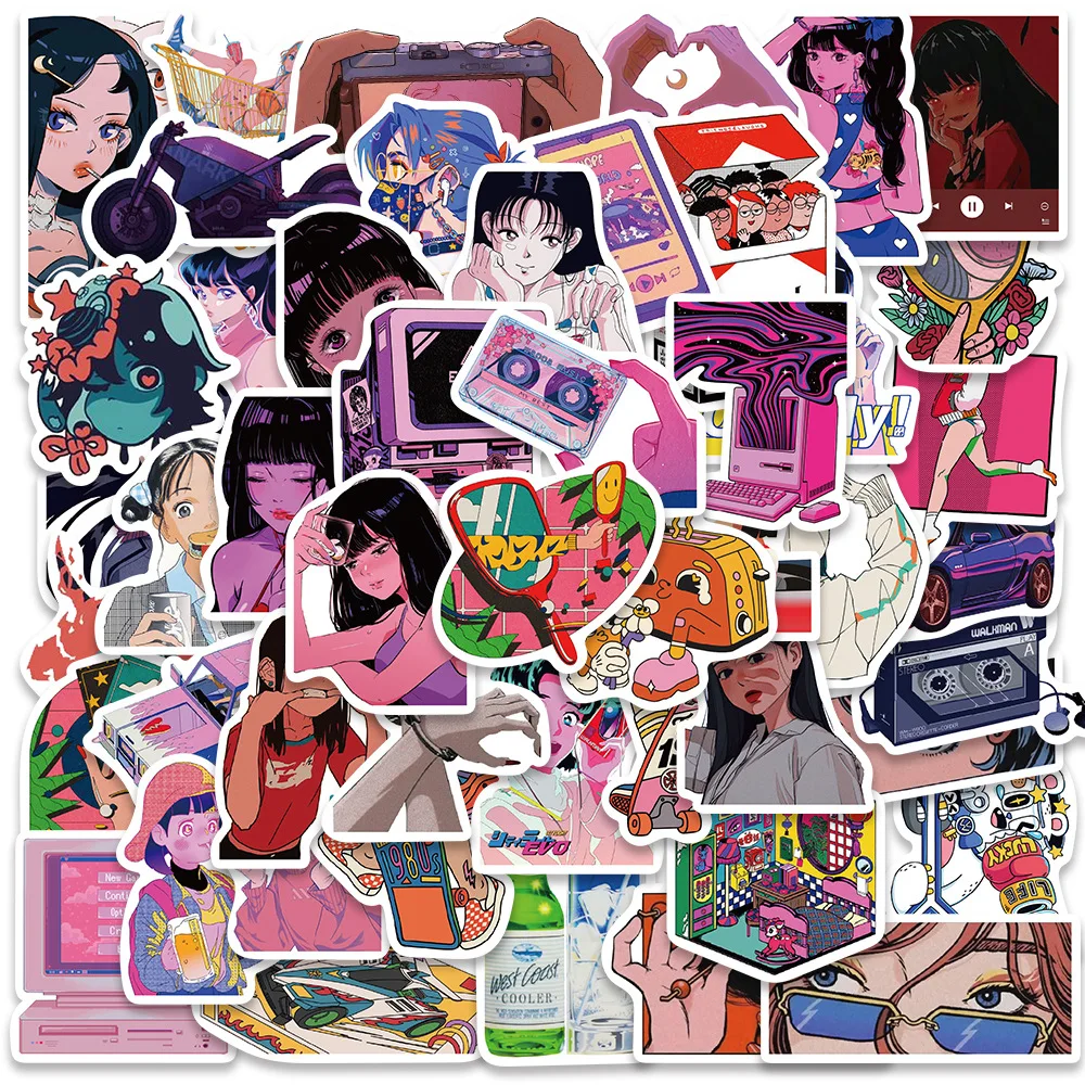 10/30/50PCS Cartoon Pop Style Girl Sticker Pack Skateboard Guitar Decoration DIY Laptop New Waterproof Graffiti Decal Wholesale
10/30/50PCS Cartoon Pop Style Girl Sticker Pack Skateboard Guitar Decoration DIY Laptop New Waterproof Graffiti Decal Wholesale