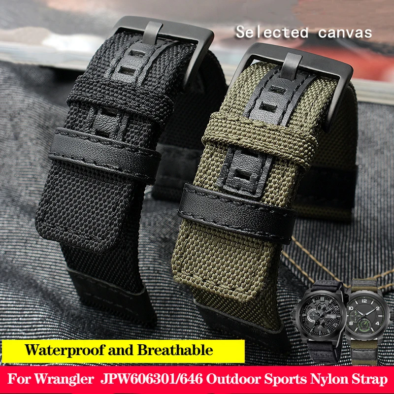 Нейлоновый холщовый ремешок для наручных часов Jee-p Citizen Seiko Wrangler Tundra Green JPW606301/646, уличный спортивный ремешок для часов, ремешок 20 мм 22 мм 24 мм
Нейлоновый холщовый ремешок для наручных часов Jee-p Citizen Seiko Wrangler Tundra Green JPW606301/646, уличный спортивный ремешок для часов, ремешок 20 мм 22 мм 24 мм