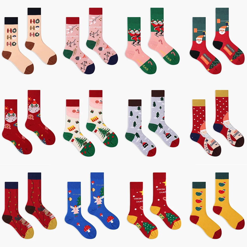 Autumn and winter new design Christmas snowman socks elderly middle tube socks female Christmas socks trend
Autumn and winter new design Christmas snowman socks elderly middle tube socks female Christmas socks trend