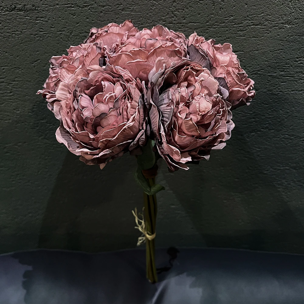 Искусственные пионы SunMade, фиолетовые, шелк, 7 шт.
Искусственные пионы SunMade, фиолетовые, шелк, 7 шт.