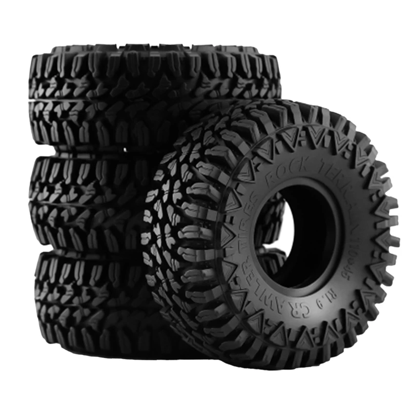4PCS 110MM 1.9In Rubber Rock Tyres Wheel Tires For 1: 10 RC Crawler Car Axial SCX10 90046 AXI03007 TRX4 Redcat Gen8 Accessories
4PCS 110MM 1.9In Rubber Rock Tyres Wheel Tires For 1: 10 RC Crawler Car Axial SCX10 90046 AXI03007 TRX4 Redcat Gen8 Accessories