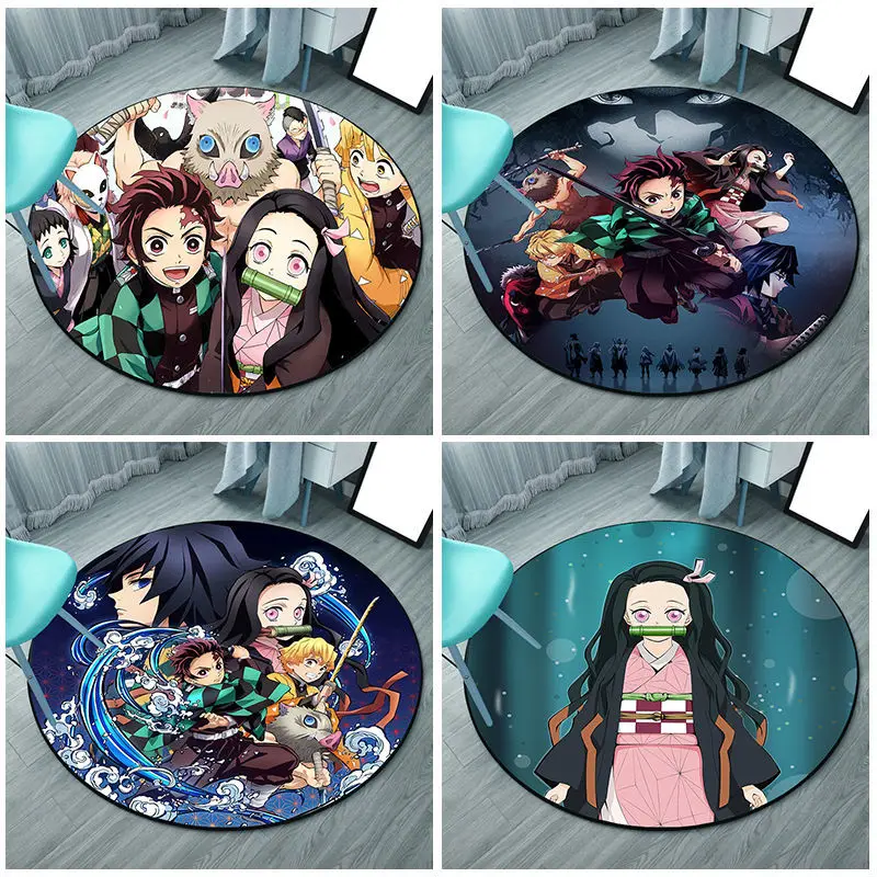 Ghost Slayer Carpet Anime Carpet Demon Slayer Carpet Round Carpet Living Room Bedroom Carpet Photography Props Children's Gifts
Ghost Slayer Carpet Anime Carpet Demon Slayer Carpet Round Carpet Living Room Bedroom Carpet Photography Props Children's Gifts