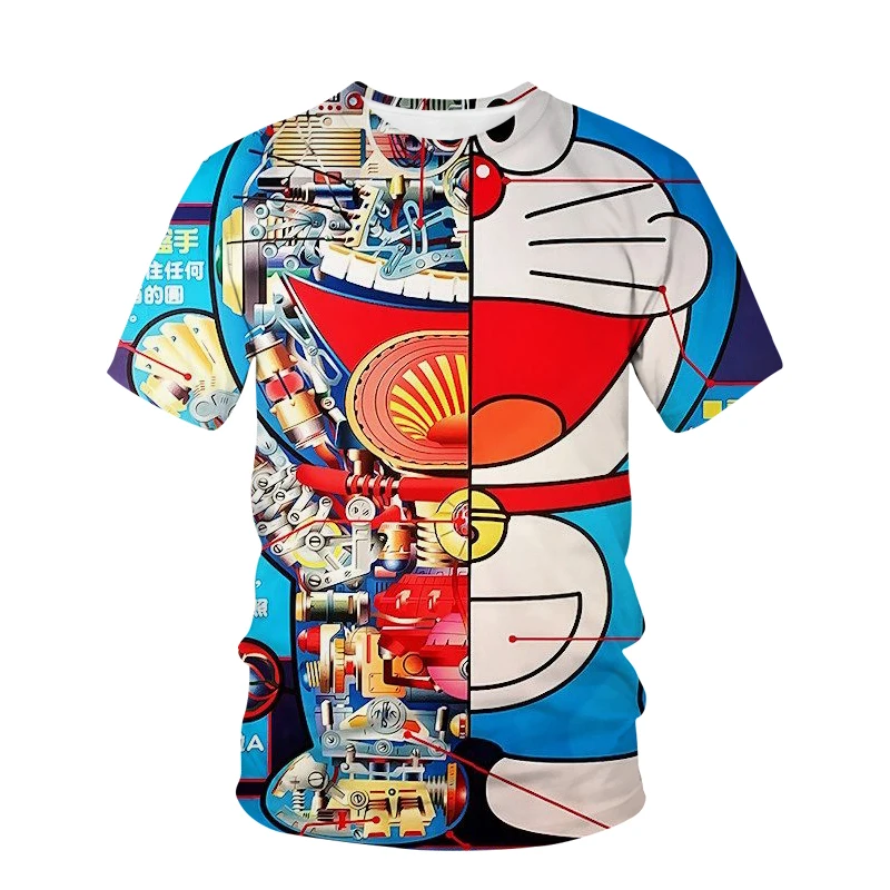 Fashionable Doraemon Creative Abstract Pattern Men's T-shirt Casual 3D Printing Hip Hop Harajuku Personalized Round Neck Top
Fashionable Doraemon Creative Abstract Pattern Men's T-shirt Casual 3D Printing Hip Hop Harajuku Personalized Round Neck Top