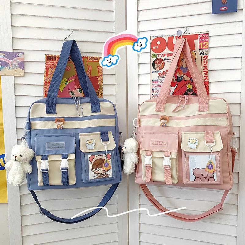 Top Waterproof Tote Canvas Bag Youth Ladies Messenger Bag Large Capacity Student School Bags for Wome Handbag Shoulder Bag Bolso
Top Waterproof Tote Canvas Bag Youth Ladies Messenger Bag Large Capacity Student School Bags for Wome Handbag Shoulder Bag Bolso
