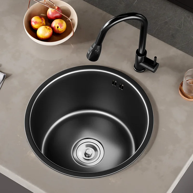 Kitchen Sink 304 Stainless Steel Nano Handmade Circular Multifuctional Wash Basin Faucet Above Counter Drain Accessories
Kitchen Sink 304 Stainless Steel Nano Handmade Circular Multifuctional Wash Basin Faucet Above Counter Drain Accessories