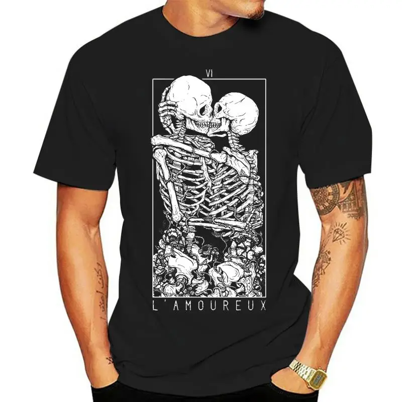 Skeleton T Shirt The Lovers T-Shirt Summer XXX Tee Shirt Short-Sleeve Men Graphic Awesome 100 Percent Cotton Tshirt
Skeleton T Shirt The Lovers T-Shirt Summer XXX Tee Shirt Short-Sleeve Men Graphic Awesome 100 Percent Cotton Tshirt