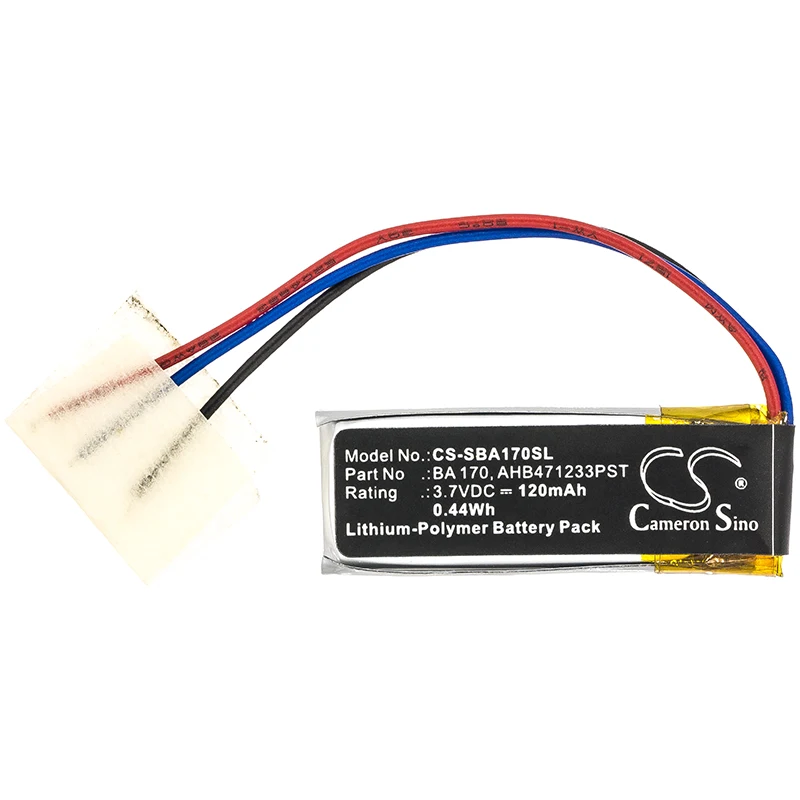 Cameron Sino 120mAh Battery For Sennheiser Momentum In-Ear Presnce AHB471233PST BA 170
Cameron Sino 120mAh Battery For Sennheiser Momentum In-Ear Presnce AHB471233PST BA 170