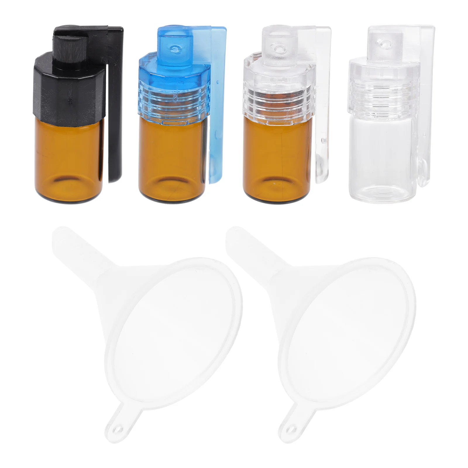 6pcs Practical Durable Delicate Glass Bottles Snuff Funnels Snuff Bottles for Bar Home
6pcs Practical Durable Delicate Glass Bottles Snuff Funnels Snuff Bottles for Bar Home