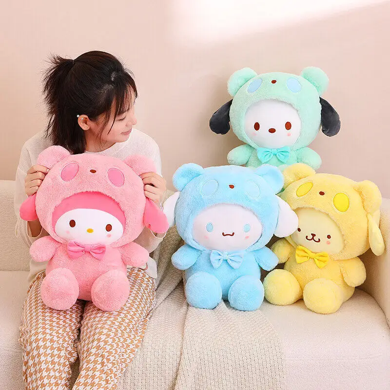 New Big Size Kuromi Melody Cinnamoroll Plush Toys Pillow Anime Stuffed Doll Anime Sofa Cushion Girl's Room Decoration Xmas Gift
New Big Size Kuromi Melody Cinnamoroll Plush Toys Pillow Anime Stuffed Doll Anime Sofa Cushion Girl's Room Decoration Xmas Gift