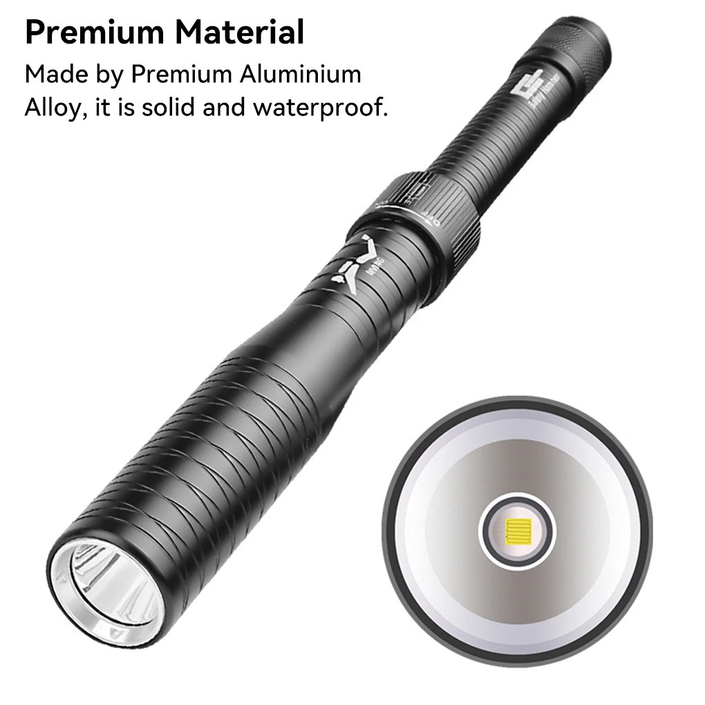 Torch Diving Strong Multifunctional Flashlight Lightweight Rechargeable Headlamp Outdoor Pathway Yard Hiking Fishing
Torch Diving Strong Multifunctional Flashlight Lightweight Rechargeable Headlamp Outdoor Pathway Yard Hiking Fishing