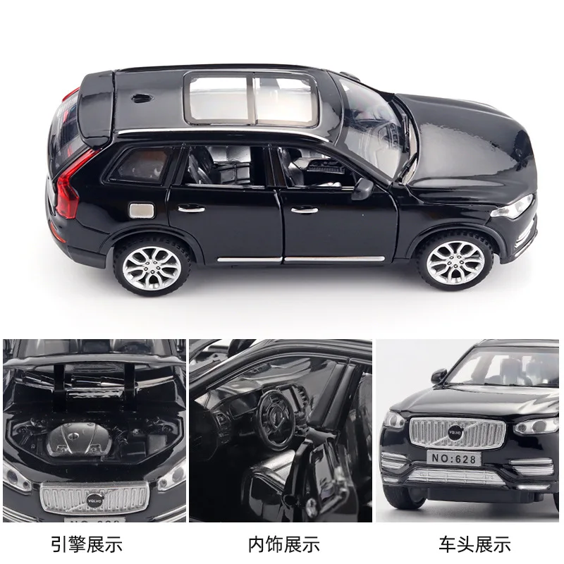 1:32 Volvo XC90 alloy car model lighting music pull back 6 door opening simulation display car model
1:32 Volvo XC90 alloy car model lighting music pull back 6 door opening simulation display car model