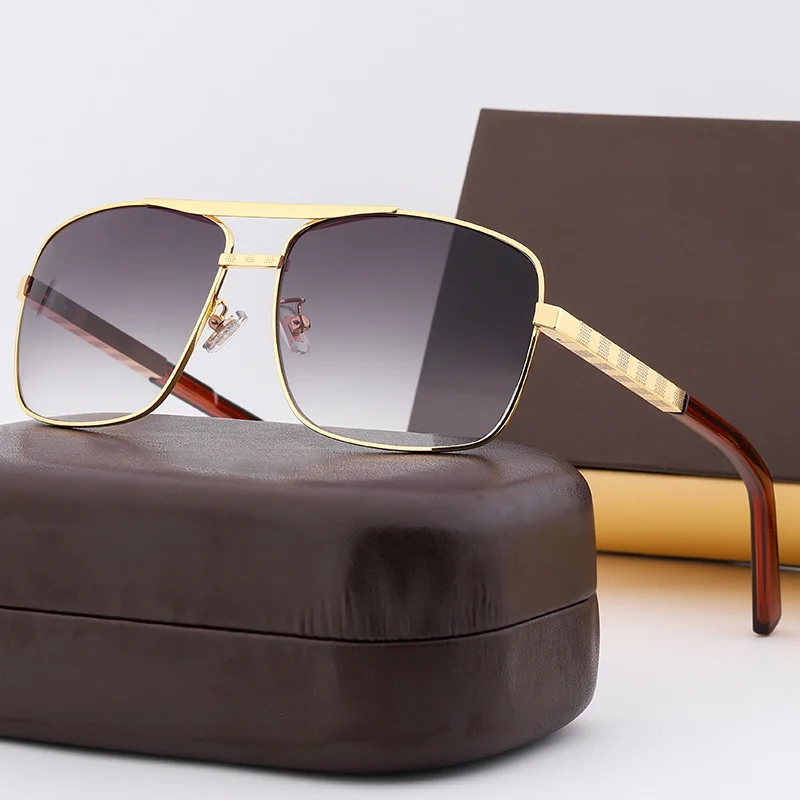 Sunglasses AAA Men Luxury Brand l-u Mirror Colors optical Square Women glasses Metal frame Vintage
Sunglasses AAA Men Luxury Brand l-u Mirror Colors optical Square Women glasses Metal frame Vintage