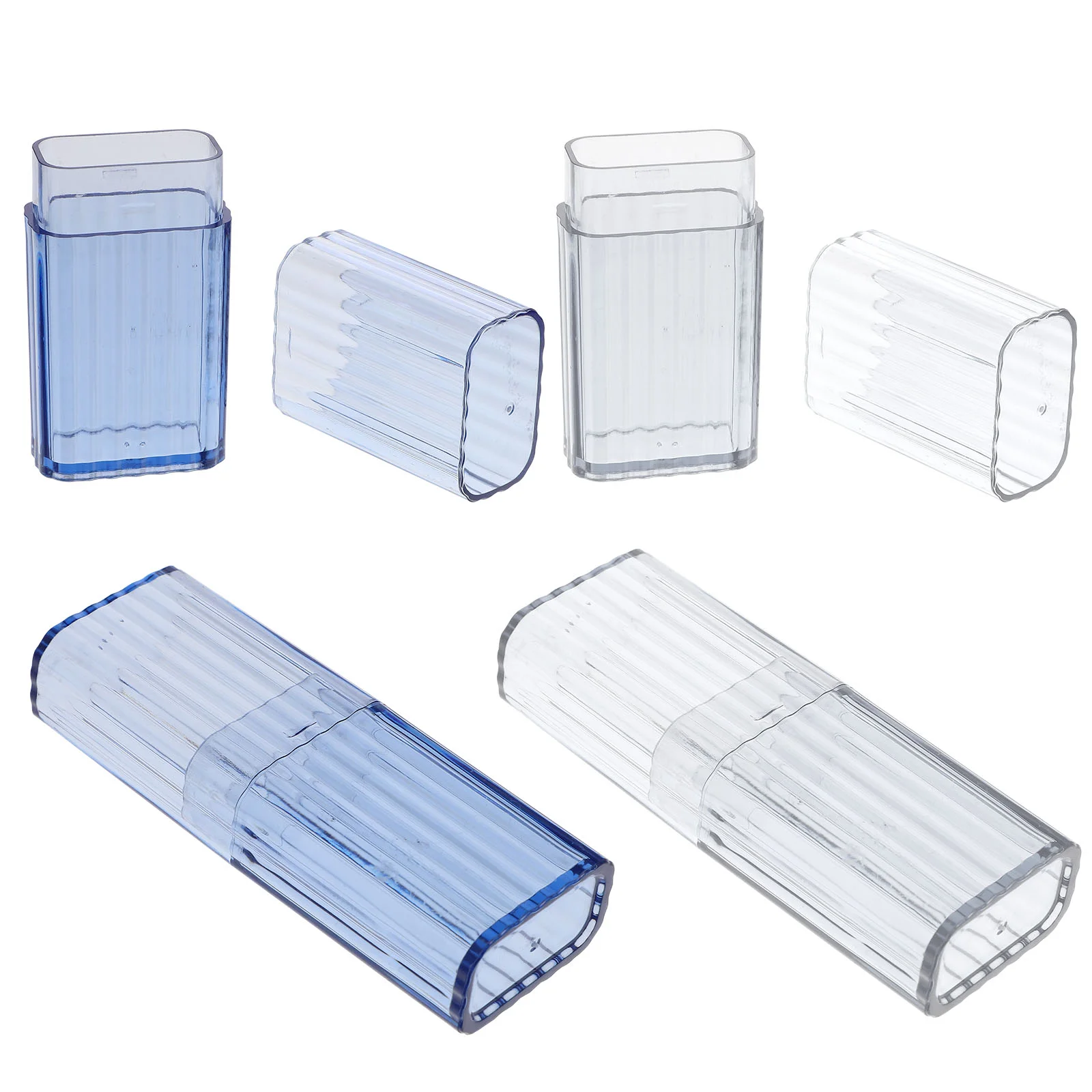 

Floss Pick Dispenser Case Holder Container Cotton Picks Swab Boxes Cases Flosser Teeth Box Refillable Travel Organizer Flossers