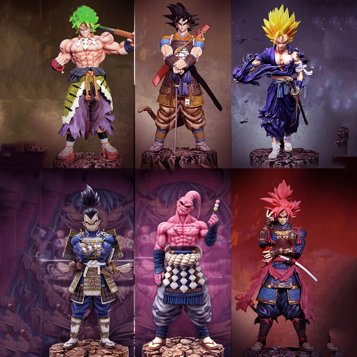 Dragon Ball Goku Figure Samurai Series Vegeta Gohan Broly Android 18 Anime Figurine Statue Model Doll Toys for Children Gift
Dragon Ball Goku Figure Samurai Series Vegeta Gohan Broly Android 18 Anime Figurine Statue Model Doll Toys for Children Gift