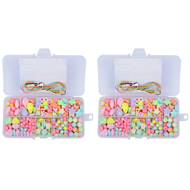 2X Small 10 Grid Children's Beaded Toys DIY Handmade Girl Wear Necklace Bracelet Beads Educational Toys
2X Small 10 Grid Children's Beaded Toys DIY Handmade Girl Wear Necklace Bracelet Beads Educational Toys