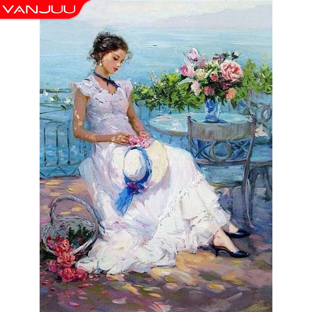 5D Diamond Painting Full Square Round Drill Girl Diamond Mosaic Portrait Scenery Rhinestone Picture DIY Handcraft Home Decor
5D Diamond Painting Full Square Round Drill Girl Diamond Mosaic Portrait Scenery Rhinestone Picture DIY Handcraft Home Decor