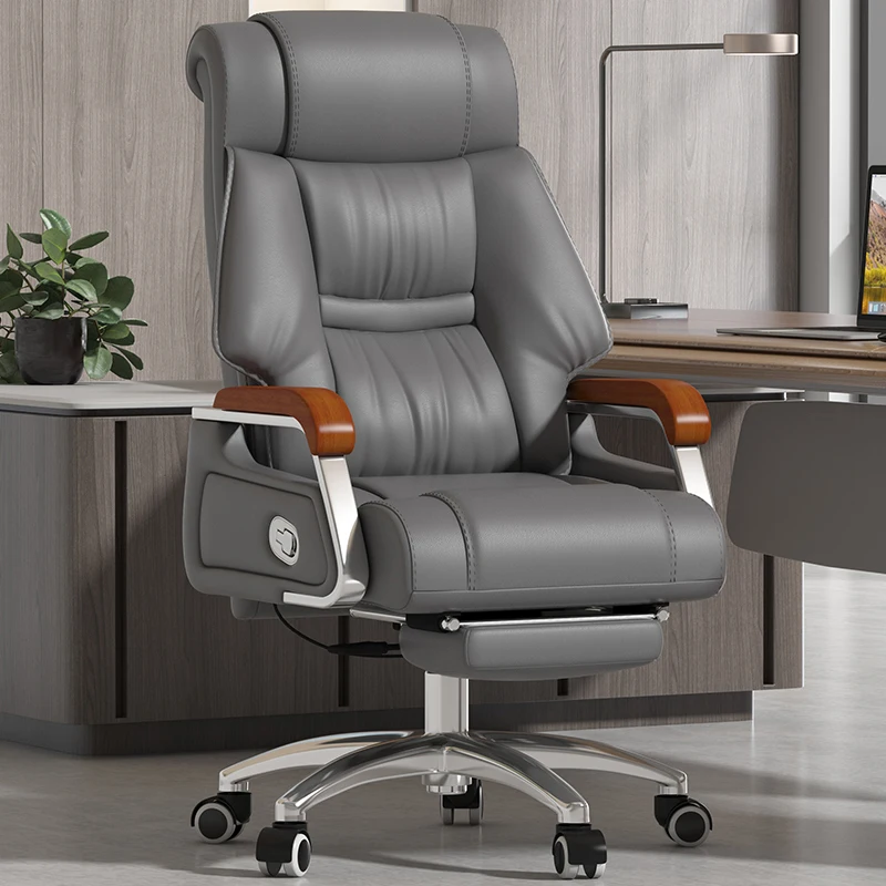 

Lounge Recliner Office Chair Swivel Accent Lazyboy Leather Vanity Office Chair Rolling Cadeiras De Escritorio Furniture HDH