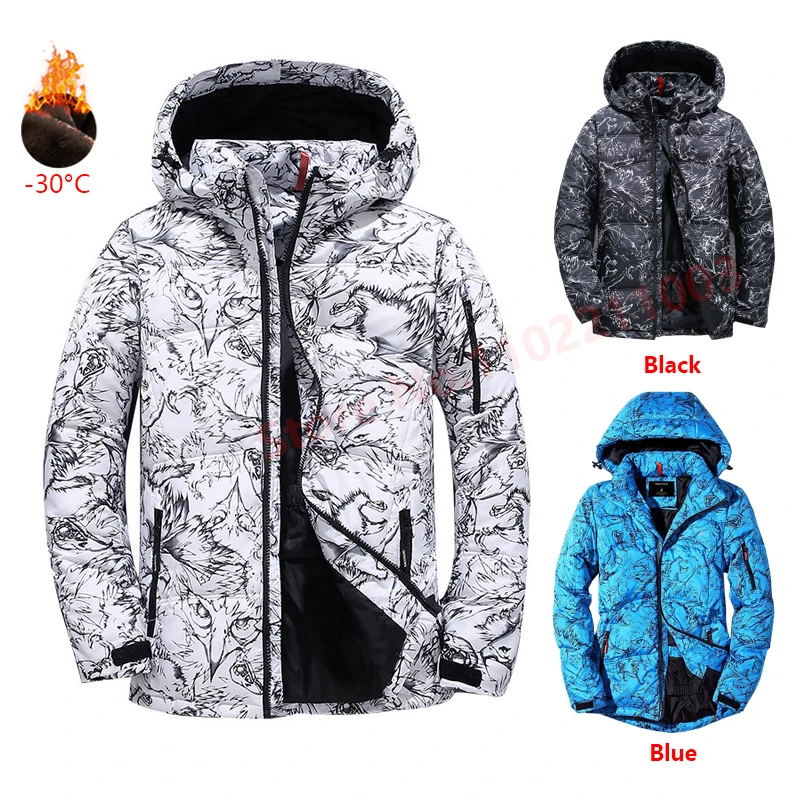 Winter New 90% White Duck Down Thick Down Jacket Men's Casual Down Jacket Coat Fashion Camouflage Hooded Down Jacket White Black
Winter New 90% White Duck Down Thick Down Jacket Men's Casual Down Jacket Coat Fashion Camouflage Hooded Down Jacket White Black