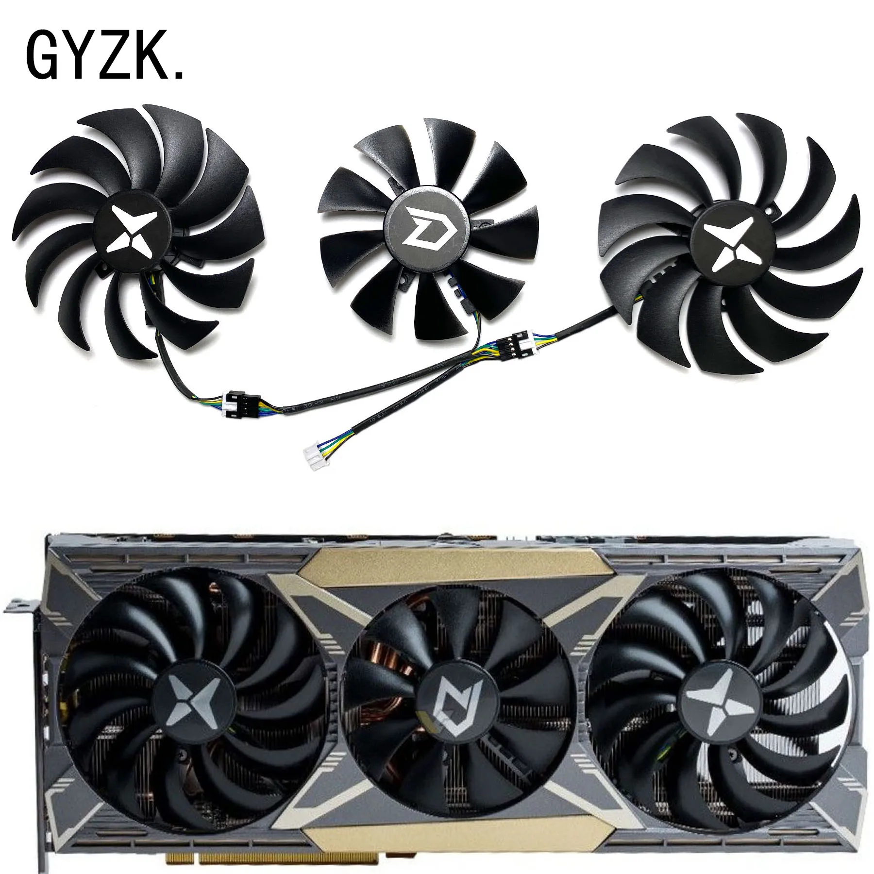 New For DATALAND Radeon RX5600XT 5700 5700XT X-Serial War Graphics Card Replacement Fan
New For DATALAND Radeon RX5600XT 5700 5700XT X-Serial War Graphics Card Replacement Fan