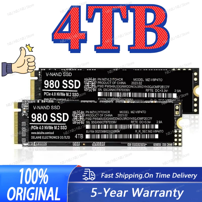 2023 Original New 8TB 4TB 2TB 1TB Hdd Hard Drive M.2 SSD Hard Disk M2 2280 SATA NGFF Hard Drive for Famous Brand Laptop PC
2023 Original New 8TB 4TB 2TB 1TB Hdd Hard Drive M.2 SSD Hard Disk M2 2280 SATA NGFF Hard Drive for Famous Brand Laptop PC