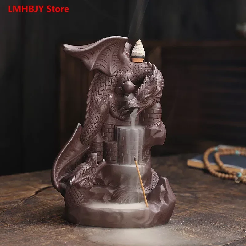 Purple Sand Pterosaur Reflux Incense Burner Home Decoration Nordic Style Waterfall Reflux Incense Burner Handicraft Ornaments
Purple Sand Pterosaur Reflux Incense Burner Home Decoration Nordic Style Waterfall Reflux Incense Burner Handicraft Ornaments