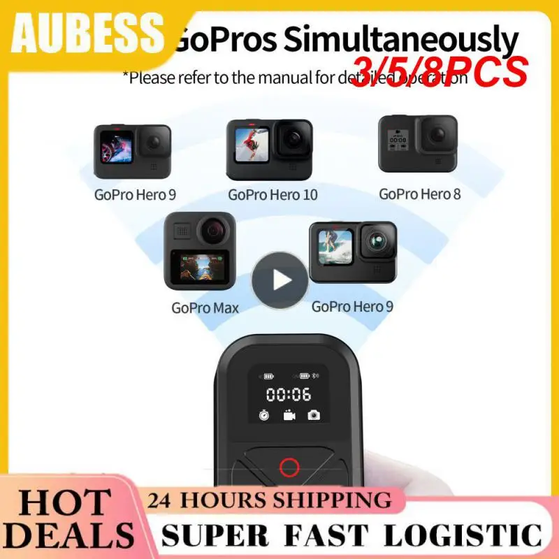 3/5/8PCS Black Set Shortcut Key Sports Cameras Dv Controller With Screen Display Shutter Button Portable Mini Wifi Wireless
3/5/8PCS Black Set Shortcut Key Sports Cameras Dv Controller With Screen Display Shutter Button Portable Mini Wifi Wireless