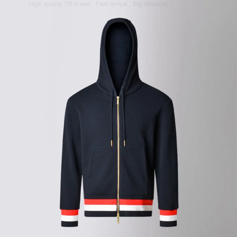 THOM Hooded Sweatshirts TB Casual RWB Stripes Loose Solid Hoodies Tops Korean Fashion Coats Casual Sports Men‘s Sweatershirt
THOM Hooded Sweatshirts TB Casual RWB Stripes Loose Solid Hoodies Tops Korean Fashion Coats Casual Sports Men‘s Sweatershirt